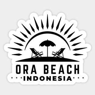 Ora Beach Indonesia Sticker